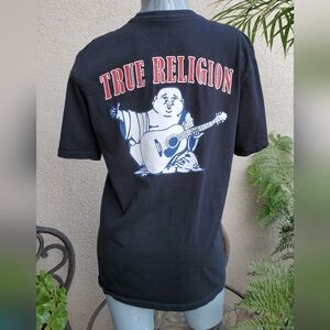TRUE RELIGION LADIES BLACK TEE SHIRT